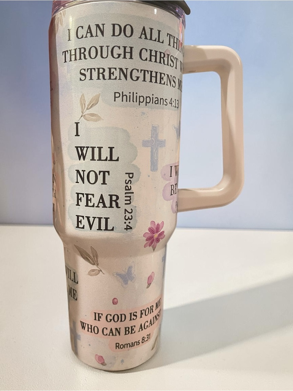 ๐ชท Inspirational Scripture Stainless Steel Mug